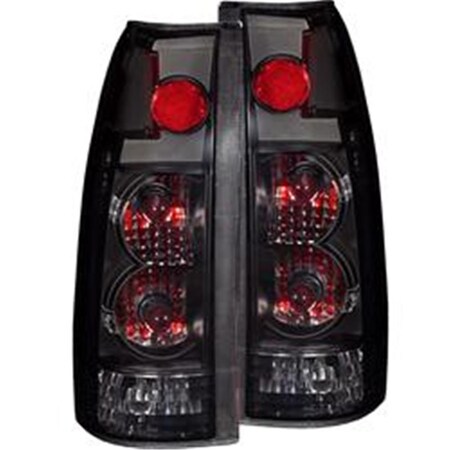 Kento Gear 92-99 Chevroletrolet Full Size G2 Dark Smoke Tail Lights - Smoke KE3090974